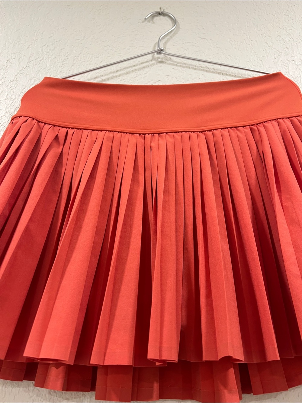 OFFLINE By Aerie All Aces Tennis Skort Bright Orange Pleated Athletic size Large - Picture 4 of 14